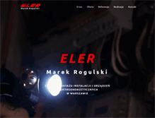 Tablet Screenshot of eler.com.pl